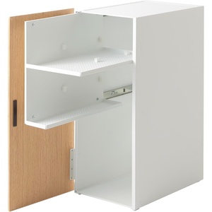 image:imageYamazaki Home Tower Large Capacity Game Console Rack  Organize Controllers PullOut Shelf Cable Management  Steel  Large capacity game console rack designed to organize controllers Sturdy steel construction Keeps essentials organizedWhite
