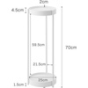 image:imageYAMAZAKI Home Tower 2Tier Planter Stand With Casters  Easy Transport amp Cleaning 28  SteelBlack