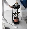 image:imageYAMAZAKI Home Tower 2Tier Planter Stand With Casters  Easy Transport amp Cleaning 28  SteelBlack