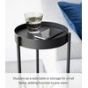 image:imageYAMAZAKI Home Tower 2Tier Planter Stand With Casters  Easy Transport amp Cleaning 28  SteelBlack