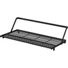 image:imageYAMAZAKI Home Tower Collapsible OverTheSink Dish Drying Rack Slim SpaceSaving Dish Rack with Movable Bars and Removable Silicone Tray for Plates Cutting Boards and Cutlery  Steel Black