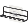 image:imageYamazaki Home Tower Self Adhesive Toothbrush Holder Caddy Wall Or Sink Mounted Electric Toothbrush Organizer  SteelBlack