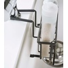 image:imageYAMAZAKI Home Tower FaucetHanging Sponge Caddy Kitchen Sink Dish Soap Bottle Brush Scrubber Organizer Holder Metal with Silicone Protection  SteelBlack