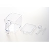 image:imageYamazaki Home Tower Pantry Canisters With Rack  Kitchen Container Storage Organizer  Double  Steel  Plastic  55 Cups 13 LitersWhite