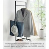image:imageYAMAZAKI Home Smart Rolling Kids Clothes Coat Rack Stand 45  SteelBlack