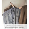 image:imageYAMAZAKI Home Tower Freestanding Corner Coat Rack Modern Leaning Coat Hanger Stand With Wooden Accent For Bedroom Living Room Or Entryway 63  Steel  WoodBlack