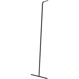 image:imageYAMAZAKI Home Leaning Slim Coat Hanger Clothes Rack Space Saving Steel One Size BlackBlack