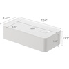 image:imageYAMAZAKI Home Tower VacuumSealing Bento Box MicrowaveSafe Leak Proof Wide Lunch Box Or Food Storage Container For Fridge Or Freezer  Rectangle  Polypropylene  500Ml