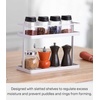 image:imageYAMAZAKI Home Countertop Spice CaddyStorage and Organizer Rack  Steel One Size WhiteWhite