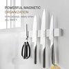 image:imageYAMAZAKI Home Magnetic Knife Holder Wall Mount  Strong Magnet Kitchen Knife Strip With Silicone Blade Protection Easy Installation MultiPurpose Organizer For Kitchen Bathroom amp WorkspaceWhite