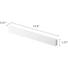 image:imageYAMAZAKI Home Magnetic Knife Holder Wall Mount  Strong Magnet Kitchen Knife Strip With Silicone Blade Protection Easy Installation MultiPurpose Organizer For Kitchen Bathroom amp WorkspaceWhite