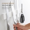 image:imageYAMAZAKI Home Magnetic Knife Holder Wall Mount  Strong Magnet Kitchen Knife Strip With Silicone Blade Protection Easy Installation MultiPurpose Organizer For Kitchen Bathroom amp WorkspaceWhite