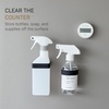 image:imageYamazaki Home Magnetic Silicone Bottle Holder Band for Bottles and Cans WhiteBlack