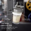 image:imageYamazaki Home Magnetic Silicone Bottle Holder Band for Bottles and Cans WhiteWhite