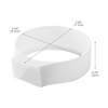 image:imageYamazaki Home Magnetic Silicone Bottle Holder Band for Bottles and Cans WhiteWhite