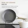 image:imageYamazaki Home SpaceSaving Frying Pan Stand and Pot Lid Holder WhiteBlack