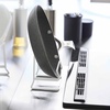 image:imageYamazaki Home SpaceSaving Frying Pan Stand and Pot Lid Holder WhiteWhite