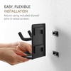 image:imageYamazaki Home WallMounted Skateboard Storage and Display Rack BlackBlack