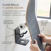 image:imageYamazaki Home WallMounted Skateboard Storage and Display Rack BlackBlack