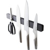 image:imageYAMAZAKI Home Magnetic Knife Holder Wall Mount  Strong Magnet Kitchen Knife Strip With Silicone Blade Protection Easy Installation MultiPurpose Organizer For Kitchen Bathroom amp WorkspaceBlack