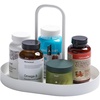 image:imageYAMAZAKI Home Vitamin and Supplement Organizer Tray with Handle WhiteWhite