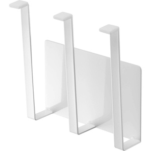 image:imageYAMAZAKI Home Magnetic Knife Holder Wall Mount  Strong Magnet Kitchen Knife Strip With Silicone Blade Protection Easy Installation MultiPurpose Organizer For Kitchen Bathroom amp Workspacewht
