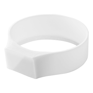 image:imageYamazaki Home Magnetic Silicone Bottle Holder Band for Bottles and Cans WhiteWhite
